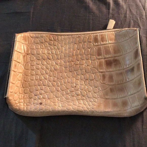 Finery London Alma Croc Embossed Clutch - Picture 6 of 8